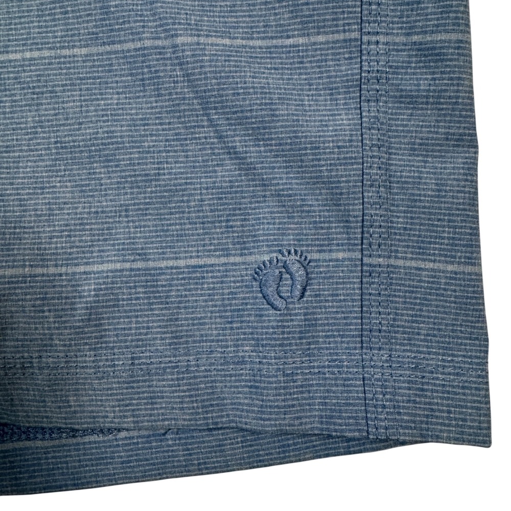 Hang Ten Men's 40 Blue Hybrid Board Shorts Quick‎ Dry Coastal Minimalist - Picture 6 of 9